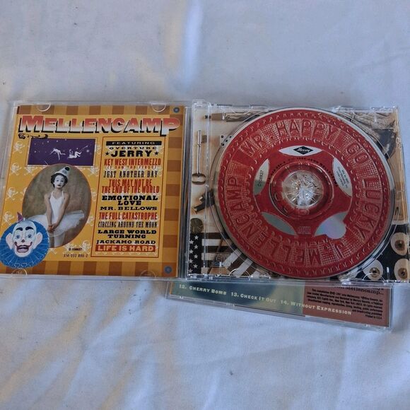 John Cougar Mellencamp CD Lot 5 Scarecrow American Fool Lonesome Jubilee Rock - Picture 6 of 7